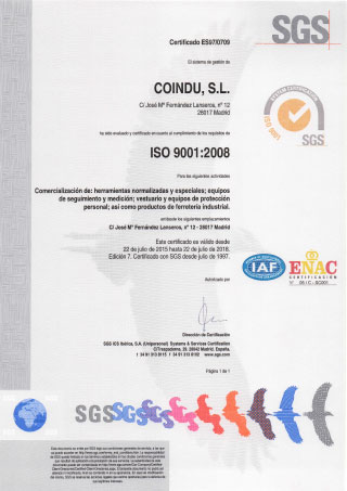 Certificado de Calidad